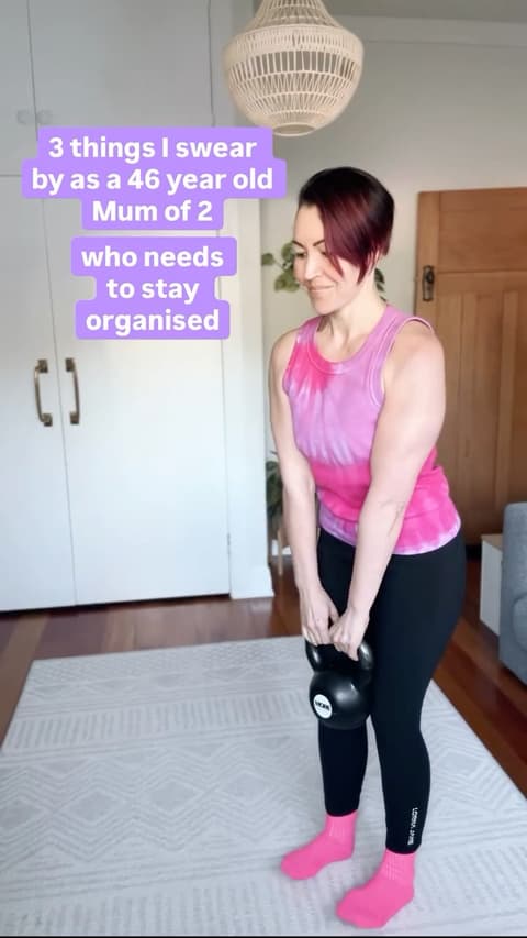 3 things I swear by as a 46 year old mum of 2 who needs some level of organisation or I will quite l